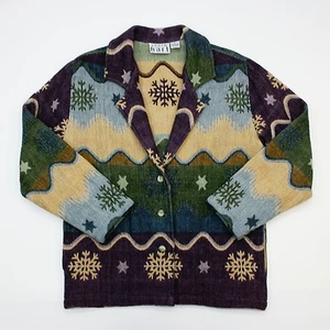 Camisa/chaqueta/abrigo de algodón pequeña para damas Keren Hart copos de nieve copos de nieve invierno copos de nieve - Imagen 1 de 10
