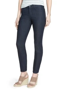 NYDJ Women's Clarissa Colored Stretch Ankle Skinny Dark Enzyme Jeans Size 00P - Picture 1 of 3