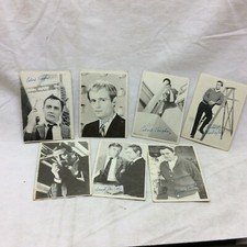 7 Vintage Arcade Cards Robert Vaughn Richard Chamberlain David McCallum