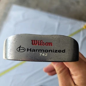 Vintage Wilson Harmonized 742 Blade Putter RH Face Insert Steel Shaft See 35" - Picture 1 of 6