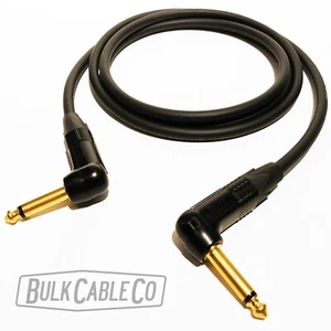 10 pies - cable de altavoz Mogami 3082 - extremos dorados de ángulo recto neutro - amplificador a cabina - Imagen 1 de 12