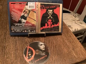 V for Vendetta Used Blu-ray 2005 Drama Natalie Portman Free USA Shipping - Picture 1 of 1