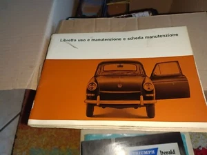 LIBRETTO USO E MANUTENZIONE VOLKSWAGEN 1600 TL FAMILCAR ANNO 1967 - Bild 1 von 3