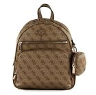 GUESS Power Play Tech Backpack Backpack Backpack Latte Logo Brown Tan