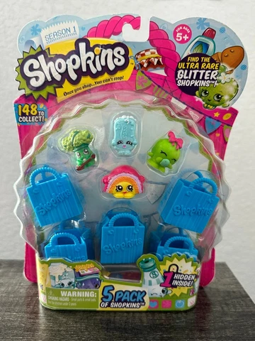 SHOPKINS SEASON 1 - 5 PACK - NEW & SEALED Cover
