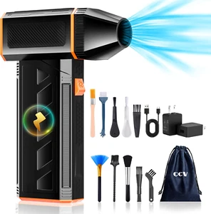 Compressed Air Duster - 130000RPM Electric Air Duster for Cleaning Keyboard&Pc 3 - Picture 1 of 7