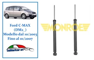 KIT 2 AMMORTIZZATORI ASSALE POSTERIORE MONROE ADATTI A FORD FOCUS C-MAX DAL 2003 - Imagen 1 de 3