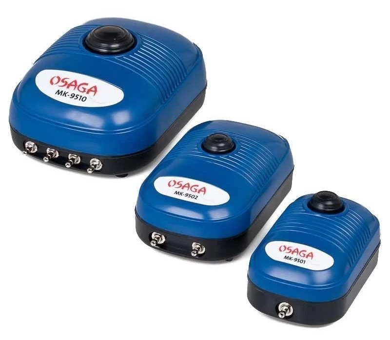 OSAGA MK Serie Teich Belüfter regelbar - Aquarium Luftpumpe Membranpumpe - Bild 1 von 1