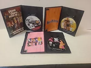 Grand Theft Auto TRILOGY Vice City, GTA 3, San Andreas, (PlayStation 2 PS2) - Imagen 1 de 12