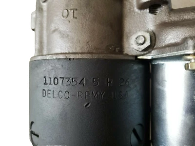 СТАРТЕР DELCO REMY OLDSMOBILE TORONADO 1966-1967 ОТ ОРИГИНАЛЬНОГО ПРОИЗВОДИТЕЛЯ NO 1107354 5H26 ДАТА ЗАКОДИРОВАНА - Изображение 1 из 4