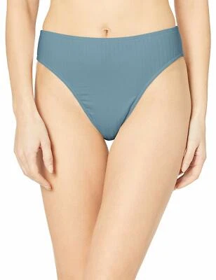 $45 Roxy Color My Life High Leg Swimsuit Bikini Bottom, Blue Mirage, M Size M - Image 1 of 3