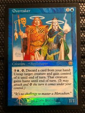 Overtaker (Foil), Mercadian Masques, MTG, Near Mint