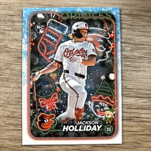 2024 Topps Holiday Jackson Holliday HE-8 SSP Hidden Elf Variation🎄🎁 - Picture 1 of 2