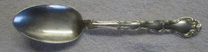 Cucharadita de plata de ley French Scroll Alvin - Imagen 1 de 2