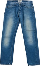 Tiger of Sweden Men's Jeans Denim Costello Blue Cotton Pocket Button Size 33/32