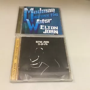 Elton John - Madman Across the Water + 11-17-70 CD Remasters VG Tiny Dancer - Picture 1 of 6