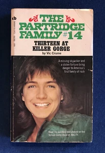 TV tie-in pb PARTRIDGE FAMILY #14: THIRTEEN AT KILLER GORGE (1st 1973) Vic Crume - Picture 1 of 10