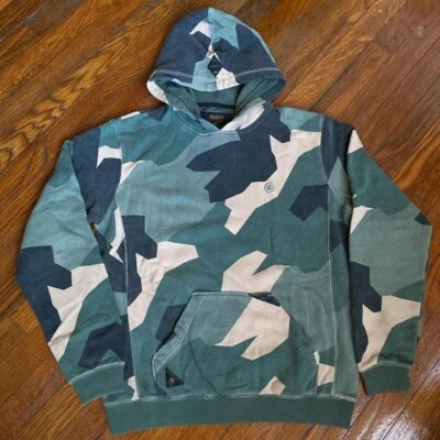 Sudadera con capucha 10 camuflada profunda en verde/bronceado/negro talla mediana  Foto 1 de 4