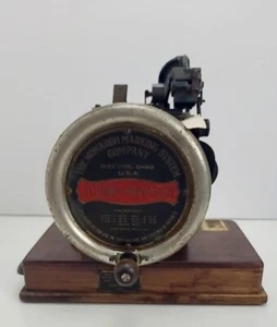 Junior Monarch System Marking System W/ Some Stencil Bits Rare Antique - Picture 1 of 22