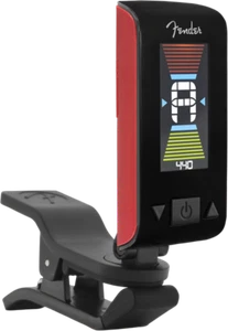 Originale Fender Originale Clip-On Accordatore LCD a Colori per Chitarra, Banjo - FIESTA RED - Foto 1 di 7