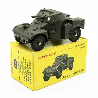 Французский бронированный автомобиль Dinky 814 AML Panhard без антенн - Изображение 1 из 4