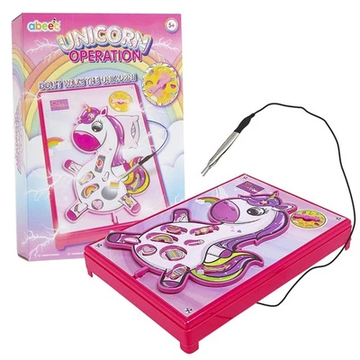 Unicorn Operation Board Game For Girls And Boys Family Fun Toy With Buzzer - Image 1 of 4