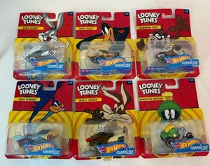 Hot Wheels Looney Tunes Character Cars excellent boxes Complete set of 6 - 2017 - Picture 1 of 3