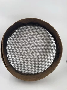 Antiguo tamiz de harina de madera curvada tamiz de grano malla primitivo 17 pulgadas - Imagen 1 de 18