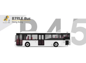 Tiny Toys 66035 Tiny B7RLE Bus, white 1/110 - Picture 1 of 1