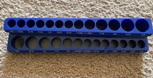 NEW 1/4" SAE Drive Magnetic Socket Organizer Tray - Picture 1 of 3