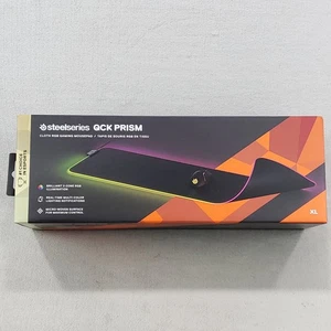 SteelSeries QCK Prism XL RGB Cloth Gaming Mousepad - Neu Originalverpackt - Bild 1 von 9
