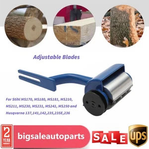 Chainsaw Carving Mill Attachment Log Debarker Peeler Notcher For STIHL/Husqvarna - Picture 1 of 15