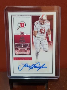 Jason Fanaika 2016 Contenders College Ticket RC Auto - Picture 1 of 2