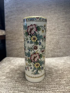 COALPORT MING ROSE VINTAGE CYLINDER POSY VASE - EXCELLENT CONDITION - Picture 1 of 2