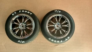 Traxxas 9474X Front Wheel Drag  Tires M/T  1/10 Scale No Prep Drag Car - Picture 1 of 3