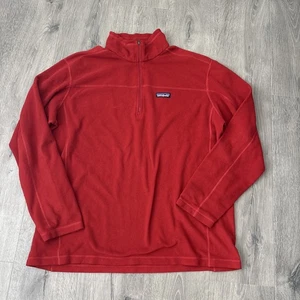 Patagonia Micro D Polar Para Hombres XL Pullover Ligero Cuarto Cremallera Suéter Chaqueta - Imagen 1 de 8