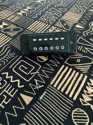 Epiphone EA-250 black electric guitar humbucker pickup. BRIDGE 4.52 - image 1 of 4
