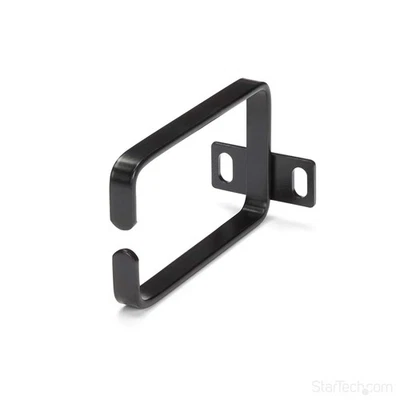 Startech CMHOOK1U 1U Vertical Server Rack Cable Management D-Ring Hook with Rack - Image 1 of 4