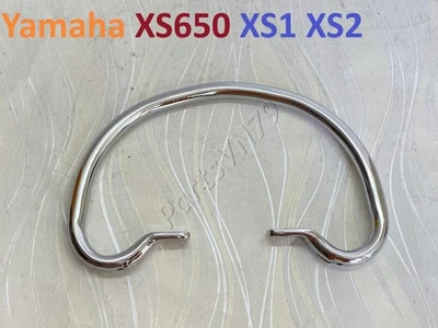 Riel de agarre Yamaha XS650 1970-1972.  Barra de agarre de banda de asiento Twin XS650 TX650 XS1 XS2. Foto 1 de 4