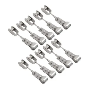 Heavy Duty 304 Stainless Steel Pulley & Clamps For Shade Sail Installation - Picture 1 of 12