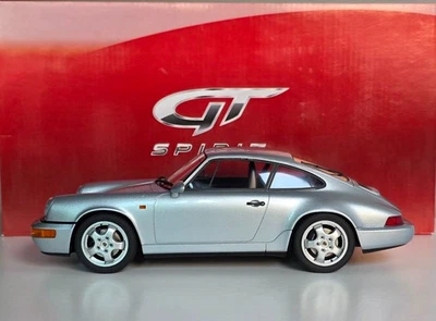 Porsche 911 (964) Carrera 4 1990 Silver 1:18 GT Spirit GT019B 1 of 504 PCS RARE! - Image 1 of 4