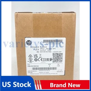 Versiegelt Allen-Bradley 22B-D010N104/A PowerFlex 40 AC Antrieb USA kostenlose Steuern - Bild 1 von 4