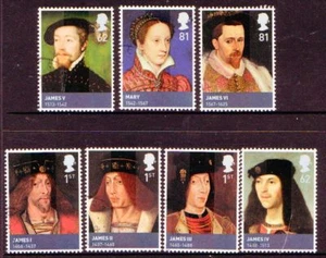 GROSSBRITANNIEN 2010 AGE OF STEWARTS 7ER SET FEIN GEBRAUCHT - Bild 1 von 1