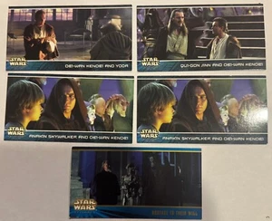 Star Wars Episode 1 Widevision 1999 Topps Hallmark Promo Trivia Trading Cards - Picture 1 of 2