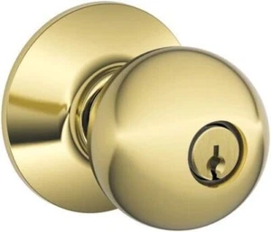 Schlage Orbit verschlüsselter Einstieg panikfest Türknauf Set F51A ORB - Bild 1 von 8
