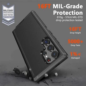 Für Samsung Galaxy S24 S23 FE S22 S21 S25 Ultra Hülle Robust Stoßfest Cover - Bild 1 von 88