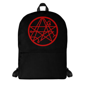 Necronomicon Symbol The Book of Dead Backpack School Bag H. P. Lovecraft