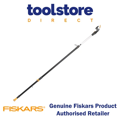 Fiskars UPX86 PowerGear Telescopic Tree Pruner Cutter Extends to 4m - Image 1 of 4