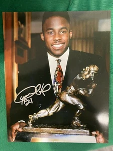 Desmond Howard Signed Michigan Wolverines Heisman Trophy 8x10 Photo - Picture 1 of 1