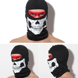 Skull Face Mask Ghost Skeleton Balaclava Costume Biker Halloween Party Cosplay